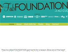 Tablet Screenshot of fabfoundations.com